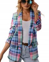 MARYNARKA - dłuższy żakiet - luźna narzutka XL/42