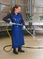 Fartuch kwaso- i wodoodporny, 125 x 125 cm, niebieski, Kerbl