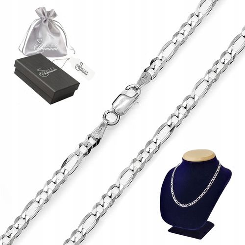 Łańcuszek Damski Srebrny Splot FIGARO Srebro pr. 925 Prezent | 40 cm x 2 mm na Arena.pl