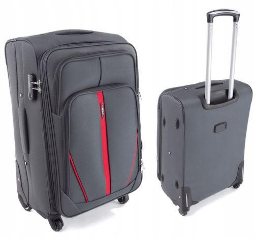 RGL średnia walizka podróżna na 4 kółkach torba bagaż XL na Arena.pl