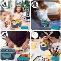 Lunch Box Samochodowy Elektryczny Pojemnik Podgrzewacz 230V 12V 24V do TIRa
