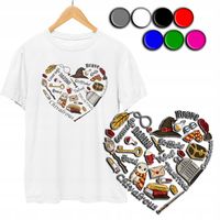 KOSZULKA DZIECIĘCA T-SHIRT Z NADRUKIEM - DLA FANA MAGI WZORY - XXXS 86-92