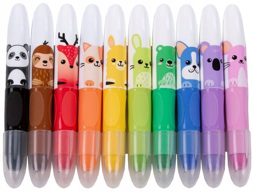 Kredki Żelowe 10Kol Kidea 5385 na Arena.pl