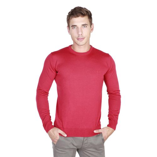 Trussardi sweter męski czerwony L na Arena.pl