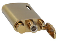 Zapalniczka Prezentowa Żarowa Metalowa Wielokrotnego Napełniania Złota