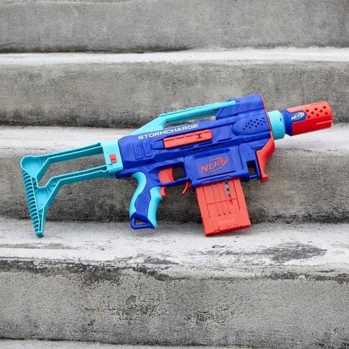 PISTOLET NERF ELITE 2.0 Automatyczny STORMCHARGE 4W1 20 STRZAŁEK +10 WAFFLE na Arena.pl