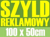 SZYLD REKLAMOWY Tablica reklamowa reklama projekt REKLAMA ZEWNĘTRZA SZYLD