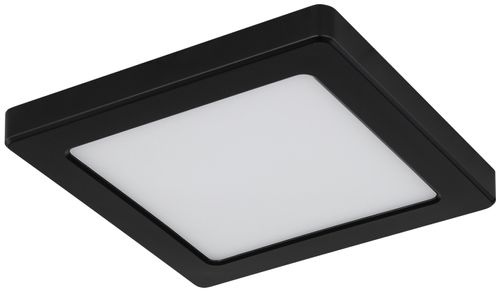 Lampa sufitowa Lasse 12380-12B do salonu LED 12W czarna na Arena.pl