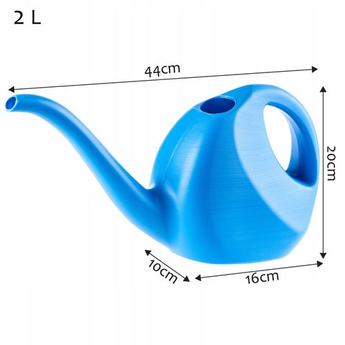 KONEWKA OGRODOWA Z RĄCZKĄ PLASTIKOWA KOLORY 2 L na Arena.pl