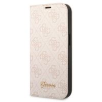 Guess GUBKP14XHG4SHP iPhone 14 Pro Max 6,7" różowy/pink book 4G Vintage