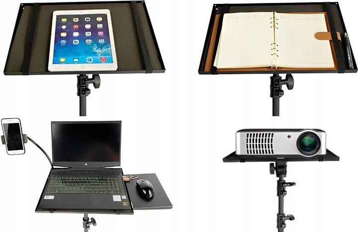 Statyw do laptopa MOZOS PL1 Czarny zdjęcie 3