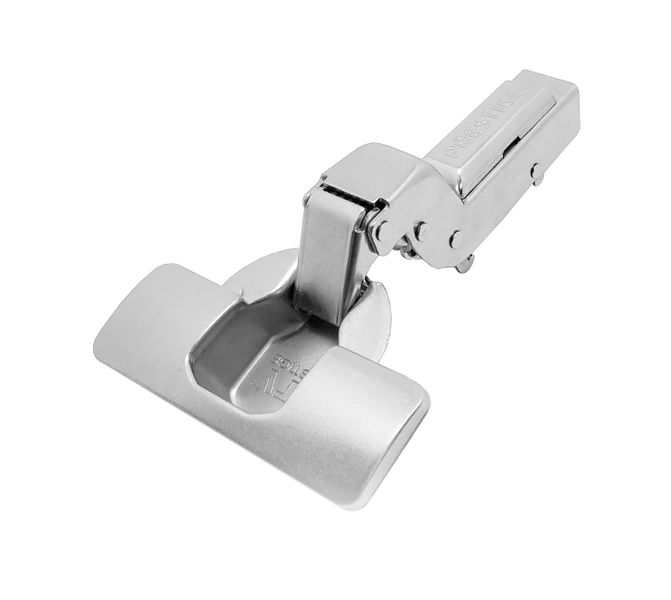 Zawias meblowy wpuszczany, wewnętrzny 110° samodomyk GTV-HC SOFT-CLOSE, z prowadnikiem, eurowkręty zdjęcie 7