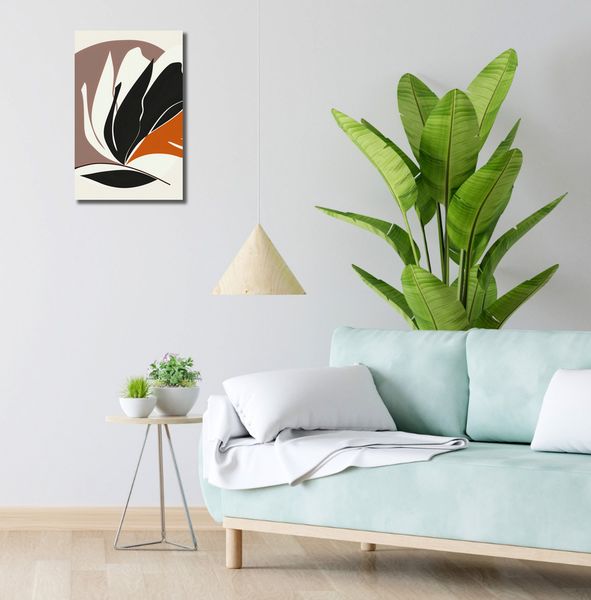 Obraz 30x50cm Elegancja Roślinna zdjęcie 2