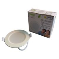 Reflektor LED do zabudowy 4W 90mm