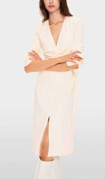 Marc Cain deep v neck SUKIENKA XC21.13 R34 zdjęcie 1