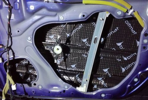 AB-25 MATA BITUMICZNA BUTYLOWA WYGŁUSZAJĄCA BITMAT wygłuszenie maski silnik na Arena.pl