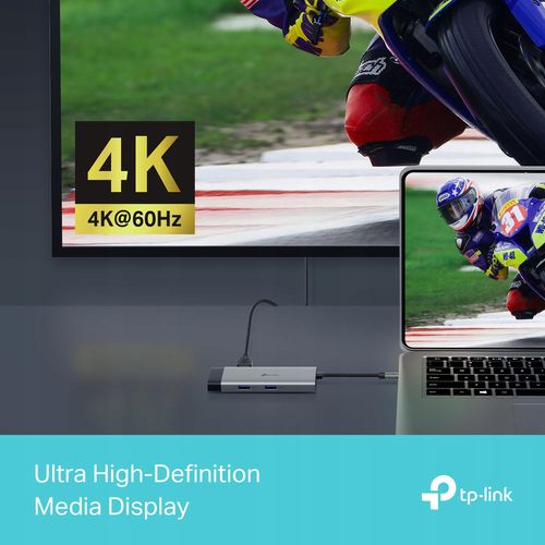 Hub USB TP-Link UH6120C 2+2xUSB 3.0 + HDMI + RJ45 na Arena.pl
