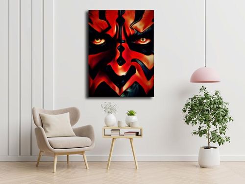 Face It! Star Wars Gwiezdne Wojny - Darth Maul - obraz na płótnie 70x100 cm na Arena.pl