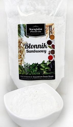 BŁONNIK BAMBUSOWY MĄKA BAMBUSOWA 1KG SWOJSKA PIWNICZKA na Arena.pl