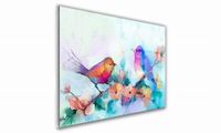OBRAZ NA SZKLE PROSTOKĄTNY 30x20cm 132 Ptaszki