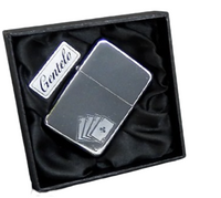 Zapalniczka Benzynowa z Grawerem Kart