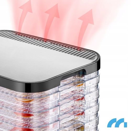 DUŻA SUSZARKA DO GRZYBÓW OWOCÓW WARZYW SPOŻYWCZA 6 SIT MOCNA 450W na Arena.pl