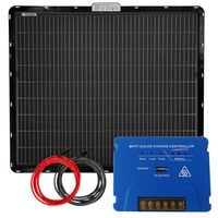 ZESTAW FOTOWOLTAICZNY PRZENOŚNY 100W TURYSTYCZNY SOLARNY MPPT