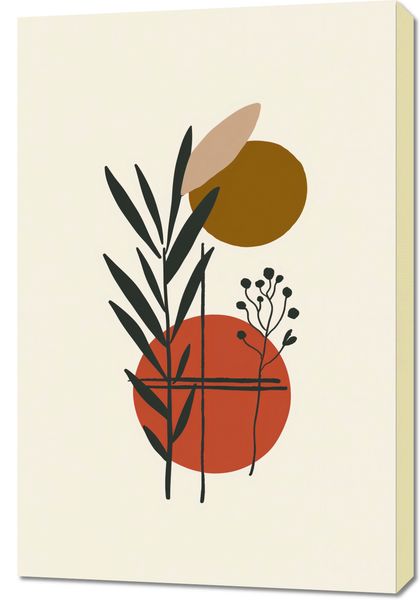 Obraz 60x90cm Kontrast w Botanice zdjęcie 1