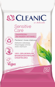 CLEANIC Sensitive Care 20 szt. na Arena.pl