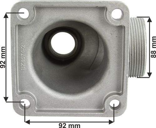 KOLANO WYLOTOWE POMPY SPALINOWEJ 3" na Arena.pl