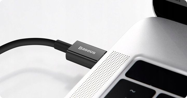 BASEUS KABEL USB-C SZYBKIE ŁADOWANIE DO IPHONE LIGHTNING PRZEWÓD PD 20W 2M zdjęcie 3