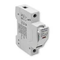 Qoltec Podstawa bezpiecznikowa z diodą + bezpiecznik DC 1P 1000V 30A 10x38 solar