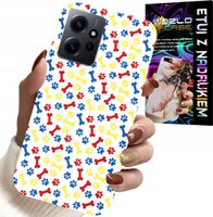 ETUI DO XIAOMI NOTE 12 4G - ŁAPKI KOŚCI PIES PATROL BAJKI + SZKŁO