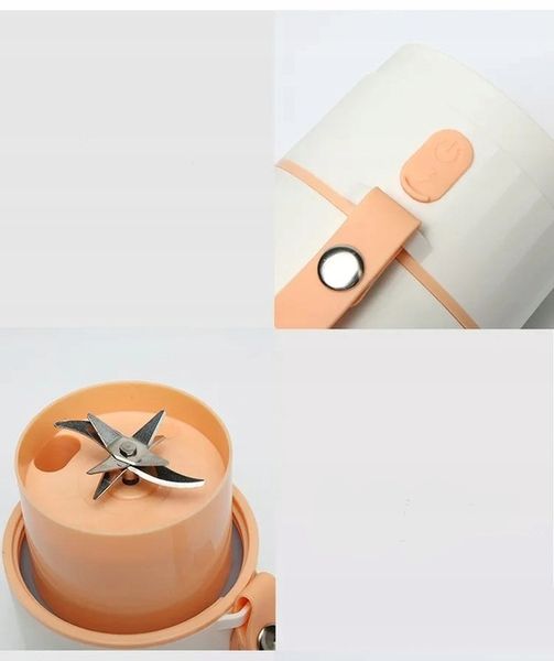 BEZPRZEWODOWY PRZENOŚNY BLENDER TURYSTYCZNY 360ML- Prezent Dla Taty zdjęcie 6