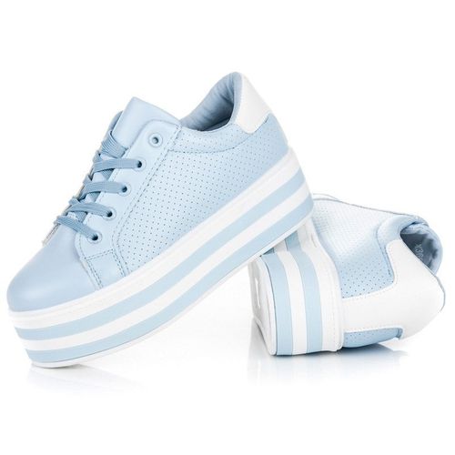 Wiązane trampki na platformie r.37 na Arena.pl