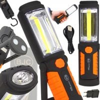 LATARKA WARSZTATOWA MOCNA 3W1 LED COB AKUMULATOR LAMPKA