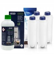 4x Filtr Do Ekspresu Delonghi AL-S002 + Odkamieniacz EcoDecalk 500ml