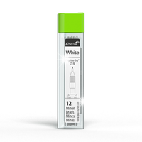 PICA FINE DRY 7032 WKŁADY H 0,9mm DO OŁÓWKA BIAŁE 12 SZTUK