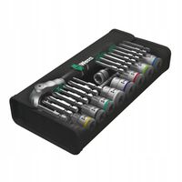 2 x WERA GRZECHOTKA ZYKLOP SPEED 3/8'' ZESTAW 29 CZ.