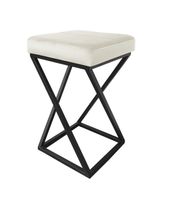 Hoker krzesło barowe ZOA LOFT podstawa czarna MG50