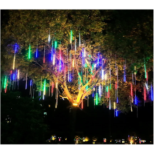 światełka lampki zewnętrzne padający śnieg meteory sople lamp23multi na Arena.pl