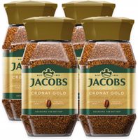KAWA ROZPUSZCZALNA JACOBS CRONAT GOLD 200 g x 4