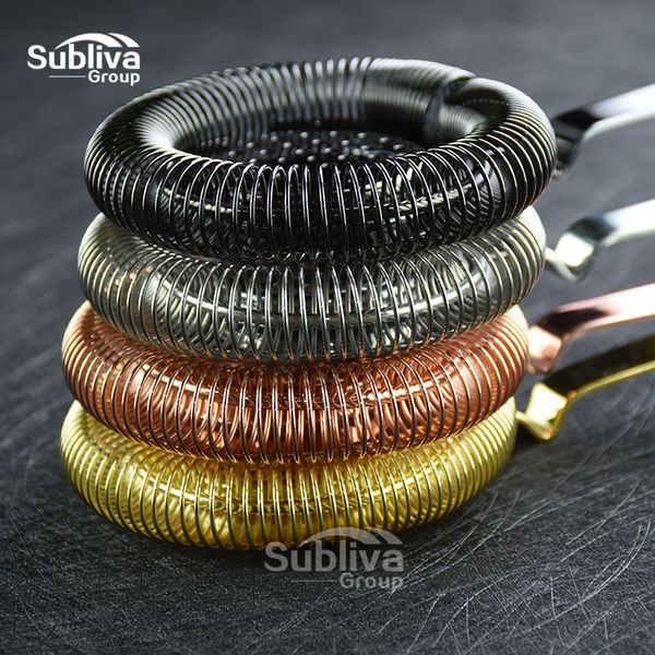 Filtr Sprężynowy - Siatkowy Ze Stali Nierdzewnej - DELUXE - Do Wina - Drink BAR Miedz zdjęcie 4