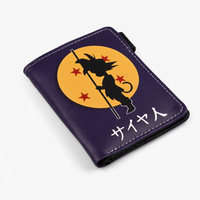 Son Goku | 13 cm | Faux Leather | Anime Wallet | Dragon Ball