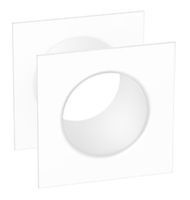 TULEJE WENTYLACYJNE DO DRZWI KWADRATOWE BIAŁE