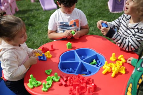 klocki edukacyjne śruby King na Arena.pl