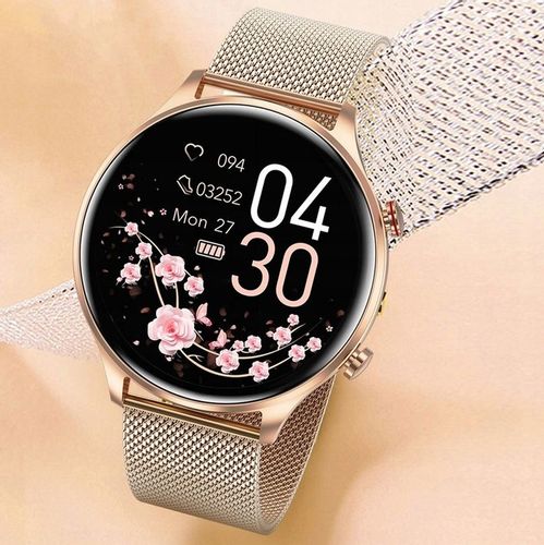 Zegarek Damski Smartwatch z Funkcją Rozmowy Menu PL + 2 PASKI + SŁUCHAWKI na Arena.pl