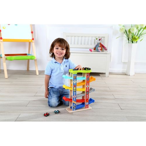 DLA DZIECI KOLOROWA  ZJEŻDŻALNIA TOR DLA SAMOCHODÓW na Arena.pl