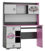Duże biurko młodzieżowe nadstawka szuflady pokój dziecka STREET DANCE Y34