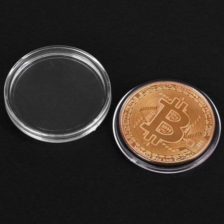 BITCOIN BTC W KAPSLU-MONETA KOLEKCJONERSKA zdjęcie 5